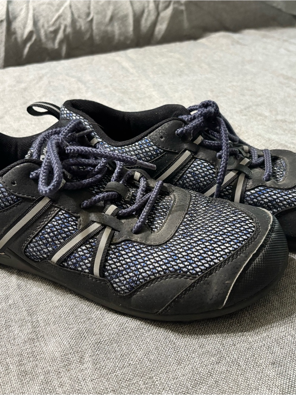 Xero Shoes Men's Terra Flex Athletic Shoes - Black and Blue
